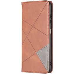 Mobigear Rhombus Slim Nokia G21 Hoesje Bookcase - Bruin