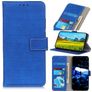 Mobigear Croco iPhone 13 Pro Hoesje Bookcase Portemonnee - Blauw
