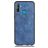 Mobigear Stitch Realme C3 Hoesje Backcover - Blauw
