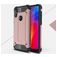 Mobigear Outdoor Motorola One Power Hoesje Hardcase Backcover Shockproof - Roségoud