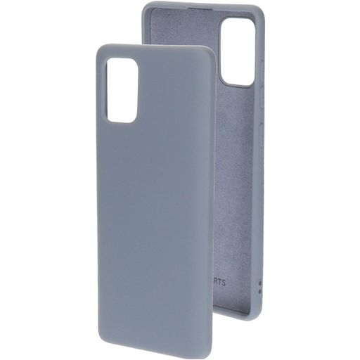 Mobiparts Samsung Galaxy A71 Siliconen Hoesje Backcover - Royal Grey