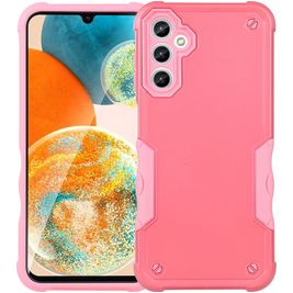 Mobigear Non-slip Armor Samsung Galaxy A14 Hoesje Hardcase Backcover Shockproof - Roze