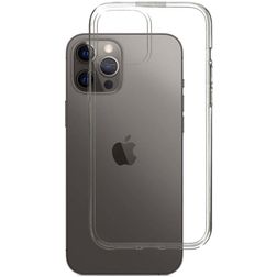 Mobiparts Classic Doorzichtig iPhone 12 Pro Max Hoesje Flexibel TPU Backcover - Transparant