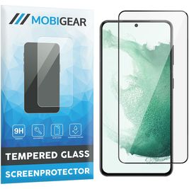 Mobigear Premium Samsung Galaxy S22 Plus Glazen Screenprotector - Case Friendly - Zwart