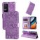 Mobigear Sunflower POCO F4 Hoesje Bookcase Portemonnee - Paars