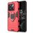 Mobigear Armor Ring OnePlus 10T Hoesje Hardcase Backcover Shockproof met Ringhouder - Rood