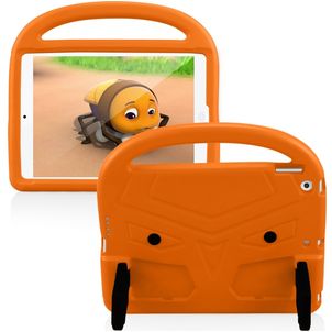Mobigear Buddy iPad 9 (2021) Kinder Tablethoes met Handvat - Oranje