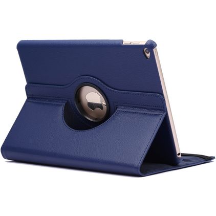 Mobigear DuoStand iPad Air 2 (2014) Hoes Draaibare Bookcase - Donkerblauw