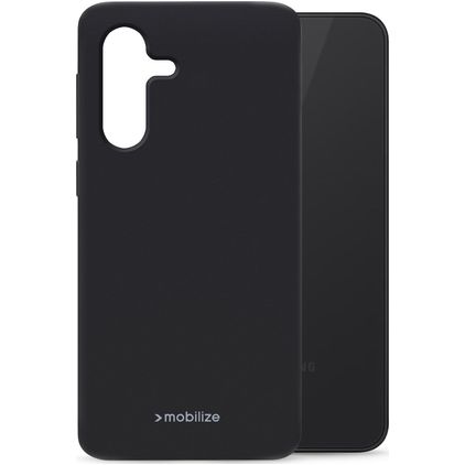 Mobilize Rubber Gelly Samsung Galaxy A27 Hoesje Flexibel TPU Backcover - Zwart