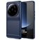Mobigear Brushed Slim Xiaomi 13 Ultra Hoesje Flexibel TPU Backcover - Marineblauw