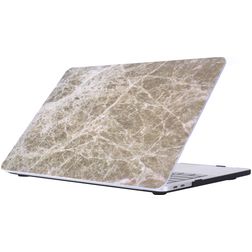 Mobigear Marble MacBook Pro 15 Inch (2016-2019) Hoes Hardshell Laptopcover MacBook Case - Model 24 - Model A1707 / A1990