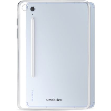 Mobilize Gelly Case Samsung Galaxy Tab S10 FE Hoes Flexibel TPU Backcover - Transparant