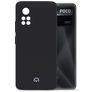 Mobilize Rubber Gelly POCO X4 Pro 5G Hoesje Flexibel TPU Backcover - Matt Black