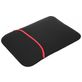 Mobigear Two Way Neopreen Laptop Sleeve 11 inch Laptop hoes - Zwart / Rood