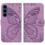 Mobigear Butterfly Samsung Galaxy S26 FE Hoesje Bookcase Portemonnee - Paars