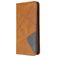Mobigear Rhombus Slim Nokia 1.3 Hoesje Bookcase - Cognac