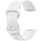 Mobigear Sport Dual Siliconen Fitbit Charge 5 Bandje Druksluiting - Wit