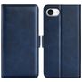 Mobigear Slim Magnet iPhone 16e Hoesje Bookcase Portemonnee - Donkerblauw