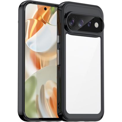 Mobigear Crystal Google Pixel 11 Pro Hoesje Hardcase Backcover - Zwart