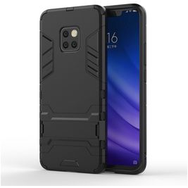 Mobigear Armor Stand Huawei Mate 20 Pro Hoesje Hardcase Backcover Shockproof met Standaard - Zwart Mobigear Armor Stand Huawei Mate 20 Pro Hoesje Hardcase Backcover Shockproof met Standaard - Zwart