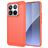 Mobigear Brushed Slim Xiaomi 15 Pro Hoesje Flexibel TPU Backcover - Rood