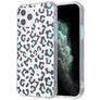 Mobigear Leopard iPhone 12 Pro Max Hoesje Flexibel TPU Backcover - Wit