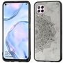 Mobigear Mandala Huawei P40 Lite Hoesje Hardcase Backcover - Grijs