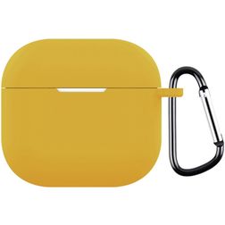 Mobigear Colors Apple AirPods 4 Hoesje Flexibel Siliconen - Geel