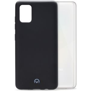 Mobilize Rubber Gelly Samsung Galaxy A31 Hoesje Flexibel TPU Backcover - Matt Black