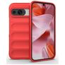 Mobigear Bumpy Google Pixel 9 Pro Hoesje Flexibel TPU Backcover - Rood