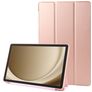 Mobigear Tri-Fold Gel Samsung Galaxy Tab A9 Plus (2023) Hoes TPU,Kunstleer Bookcase - Roségoud