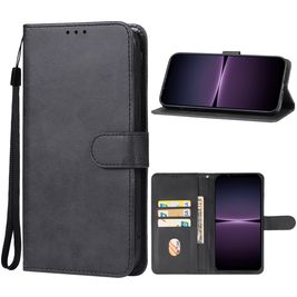 Mobigear Wallet Sony Xperia 1 V Hoesje Bookcase Portemonnee - Zwart