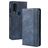 Mobigear Sensation Motorola One Action Hoesje Bookcase Portemonnee - Blauw