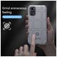 Mobigear Rugged Shield Motorola Moto G22 Hoesje Flexibel TPU Backcover Shockproof - Grijs