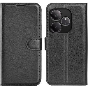 Mobigear Classic Realme GT 6 Hoesje Bookcase Portemonnee - Zwart