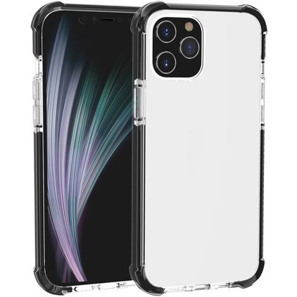 Mobigear Full Bumper iPhone 12 Mini Hoesje Hardcase Backcover Shockproof - Zwart
