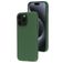 Mobiparts iPhone 15 Pro Max Siliconen Hoesje Backcover - Forest Green