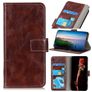 Mobigear Basic Samsung Galaxy S22 Hoesje Bookcase Portemonnee - Bruin