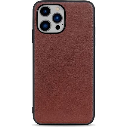 Mobigear Excellent iPhone 14 Plus Hoesje Hardcase Backcover - Bruin