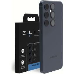 Elite Samsung Galaxy S25 Glazen Camera Lens Protector - Case Friendly - Zwart