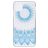 Mobigear Design iPhone 12 Pro Max Hoesje Flexibel TPU Backcover - Mandala Blauw