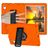Mobigear Ruggedized iPad 11 (2025) Hoes EVA Schuim Backcover + Standaard - Oranje