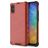 Mobigear Honeycomb Xiaomi Redmi 9A Hoesje Hardcase Backcover Shockproof - Rood