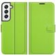 Mobigear Classic Samsung Galaxy S22 Hoesje Bookcase Portemonnee - Groen