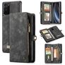 Caseme 008 Samsung Galaxy Note 20 Hoesje Uitneembare 2in1 Bookcase Portemonnee - Zwart