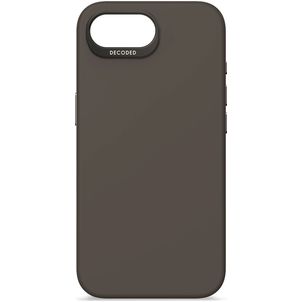 Decoded iPhone 16e Siliconen Hoesje Backcover - Zwart