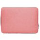 Mobigear Denim Zipper Laptop Sleeve 13 - 14 inch Laptop hoes - Magenta