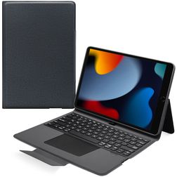 Mobilize Ultimate Bluetooth iPad 8 (2020) Hoes QWERTY Bluetooth Toetsenbord Bookcase - Zwart