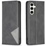 Mobigear Rhombus Slim Samsung Galaxy S23 FE Hoesje Bookcase - Zwart