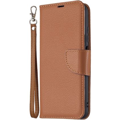Mobigear Excellent POCO M3 Pro Hoesje Bookcase Portemonnee - Bruin